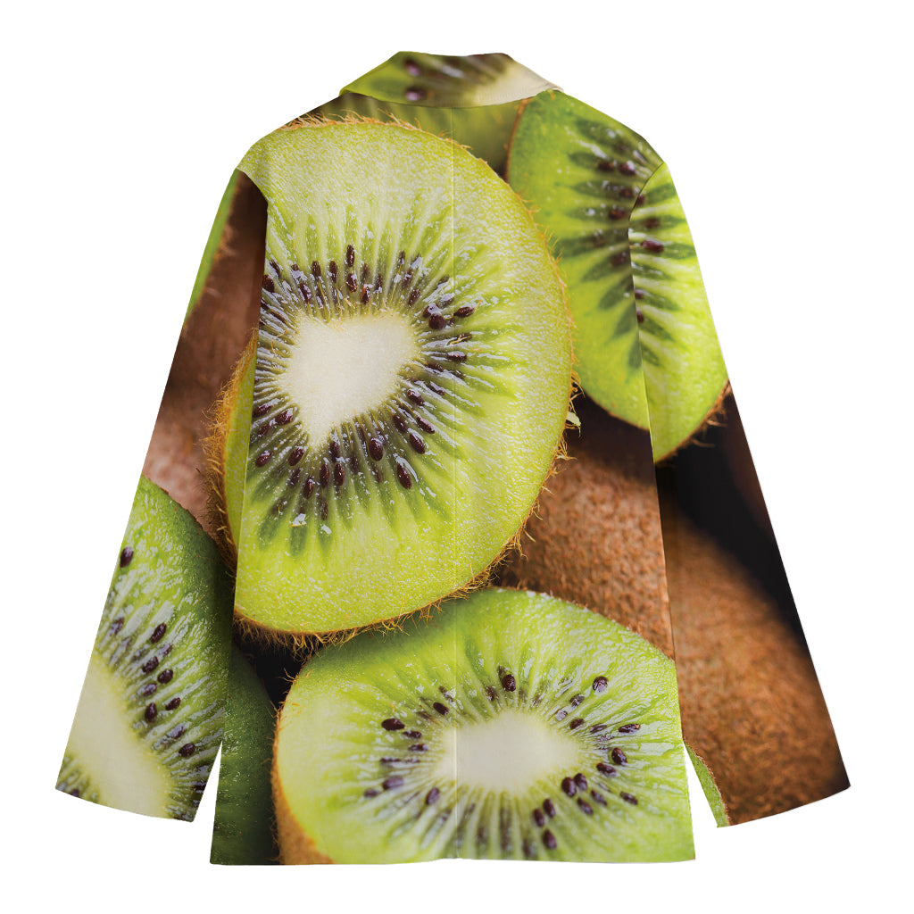 Kiwi 3D Print Women's Blazer