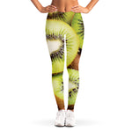 Kiwi 3D Print Women's Leggings