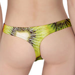 Kiwi 3D Print Women's Thong