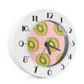 Kiwi Slices Pattern Print Alarm Clock