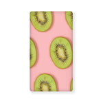 Kiwi Slices Pattern Print Baby Crib Sheet