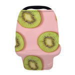 Kiwi Slices Pattern Print Baby Seat Cover