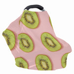 Kiwi Slices Pattern Print Baby Seat Cover
