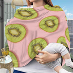 Kiwi Slices Pattern Print Baby Seat Cover