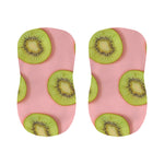 Kiwi Slices Pattern Print Bar Stool Covers