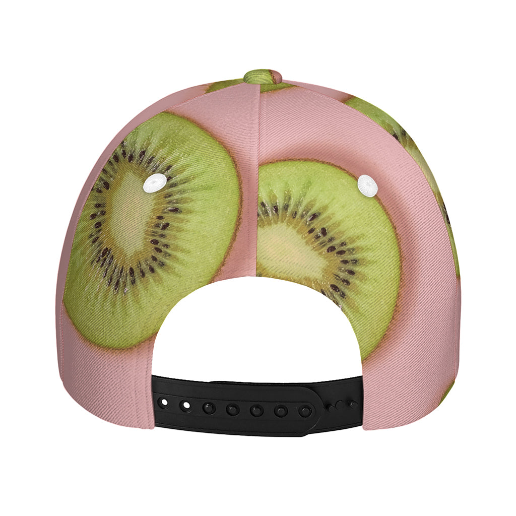 Kiwi Slices Pattern Print Baseball Cap