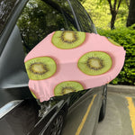 Kiwi Slices Pattern Print Car Side Mirror Covers