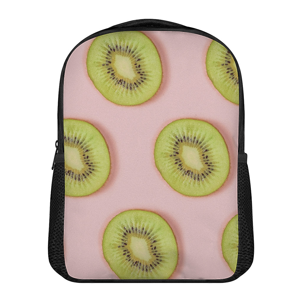 Kiwi Slices Pattern Print Casual Backpack