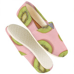 Kiwi Slices Pattern Print Casual Shoes