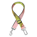 Kiwi Slices Pattern Print Dog Seat Belt