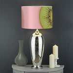 Kiwi Slices Pattern Print Drum Lamp Shade