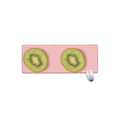 Kiwi Slices Pattern Print Extended Mouse Pad