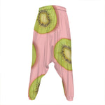 Kiwi Slices Pattern Print Hammer Pants