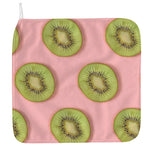 Kiwi Slices Pattern Print Hand Towel