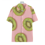 Kiwi Slices Pattern Print Hawaiian Shirt
