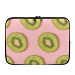 Kiwi Slices Pattern Print Laptop Sleeve