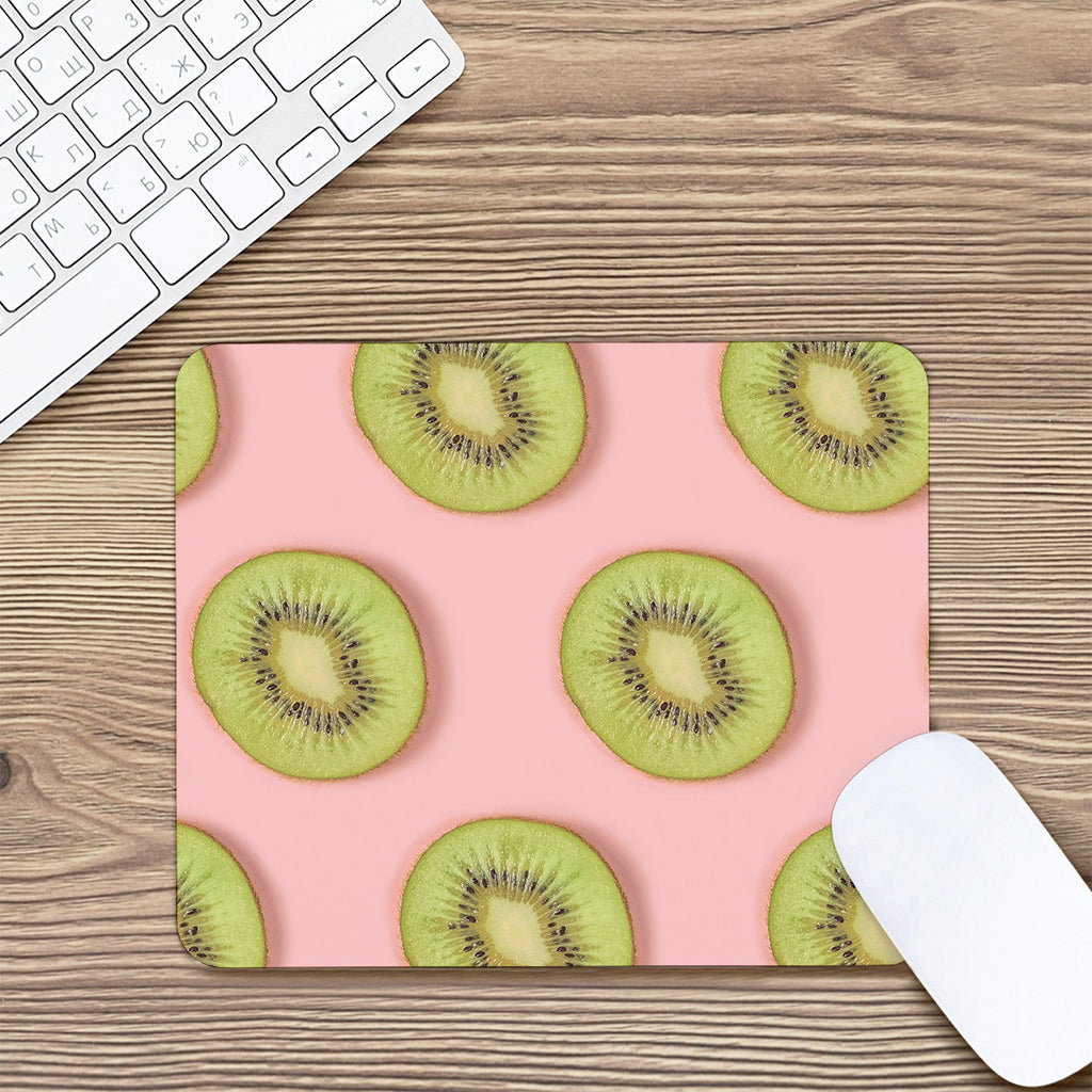 Kiwi Slices Pattern Print Mouse Pad