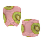 Kiwi Slices Pattern Print Office Chair Cover