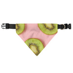 Kiwi Slices Pattern Print Over The Collar Dog Bandana