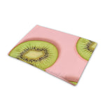 Kiwi Slices Pattern Print Pet Cooling Mat Cover