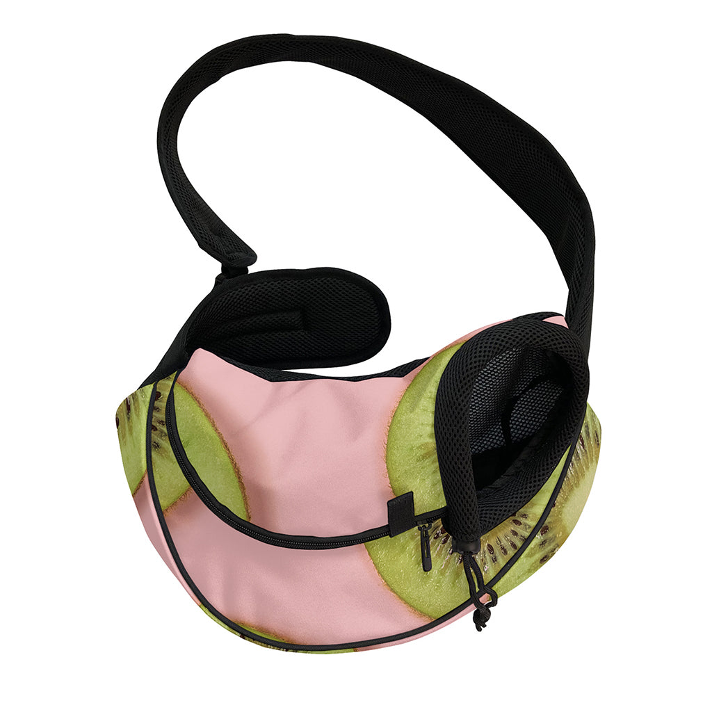 Kiwi Slices Pattern Print Pet Sling Carrier
