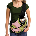 Kiwi Slices Pattern Print Pet Sling Carrier