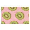 Kiwi Slices Pattern Print Polyester Doormat