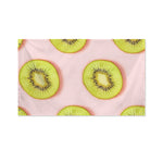 Kiwi Slices Pattern Print Polyester Flag