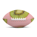 Kiwi Slices Pattern Print Rugby Ball
