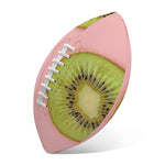 Kiwi Slices Pattern Print Rugby Ball