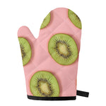 Kiwi Slices Pattern Print Single Oven Mitt