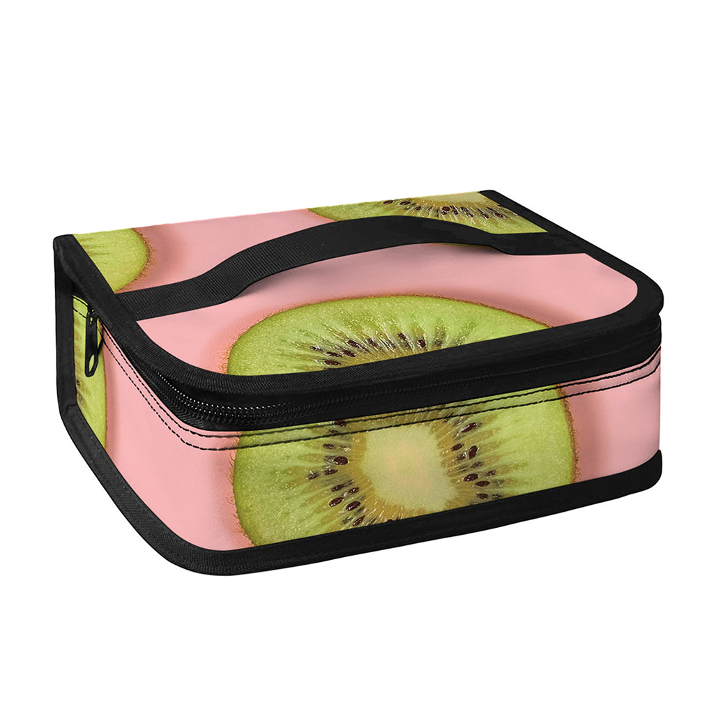 Kiwi Slices Pattern Print Small Lunch Bag