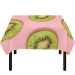 Kiwi Slices Pattern Print Tablecloth
