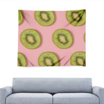 Kiwi Slices Pattern Print Tapestry