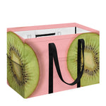 Kiwi Slices Pattern Print Utility Tote Bag