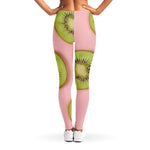 Kiwi Slices Pattern Print Women's Leggings