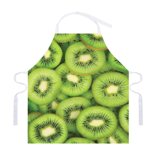 Kiwi Slices Print Adjustable Apron