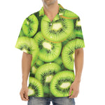 Kiwi Slices Print Aloha Shirt