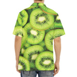Kiwi Slices Print Aloha Shirt