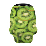 Kiwi Slices Print Baby Seat Cover