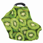 Kiwi Slices Print Baby Seat Cover