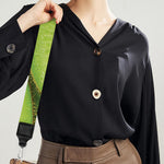 Kiwi Slices Print Bag Strap