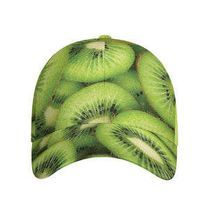 Kiwi Slices Print Baseball Cap