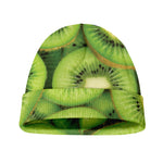 Kiwi Slices Print Beanie