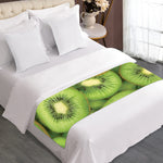 Kiwi Slices Print Bed Runner