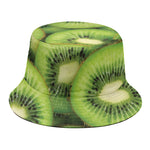 Kiwi Slices Print Bucket Hat