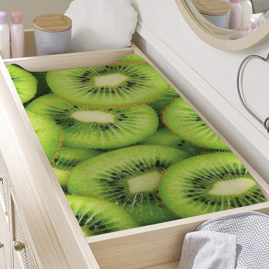 Kiwi Slices Print Changing Pad Cover