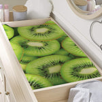 Kiwi Slices Print Changing Pad Cover