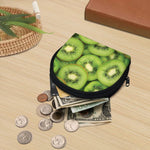 Kiwi Slices Print Coin Purse