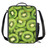 Kiwi Slices Print Crossbody Lunch Bag